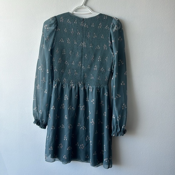 Aritzia Wilfred Casy Dress - shadow blue/sand - Picture 5 of 6